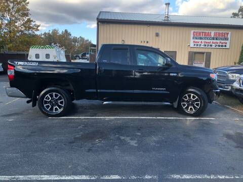 2017 Toyota Tundra for sale at Central Jersey Auto Trading in Jackson NJ
