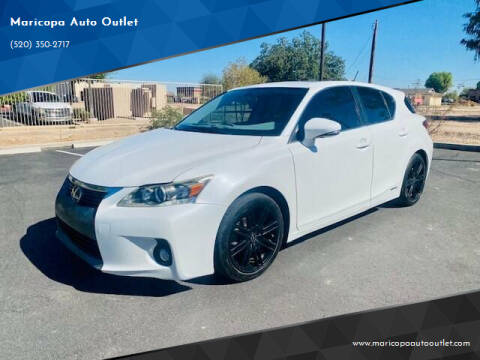 2013 Lexus CT 200h for sale at Maricopa Auto Outlet in Maricopa AZ