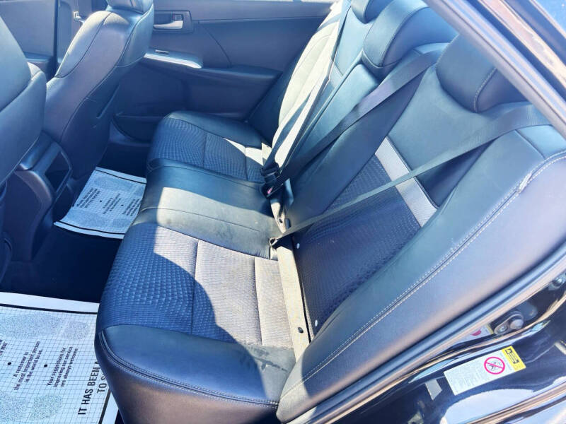 2012 Toyota Camry SE Sport Limited Edition