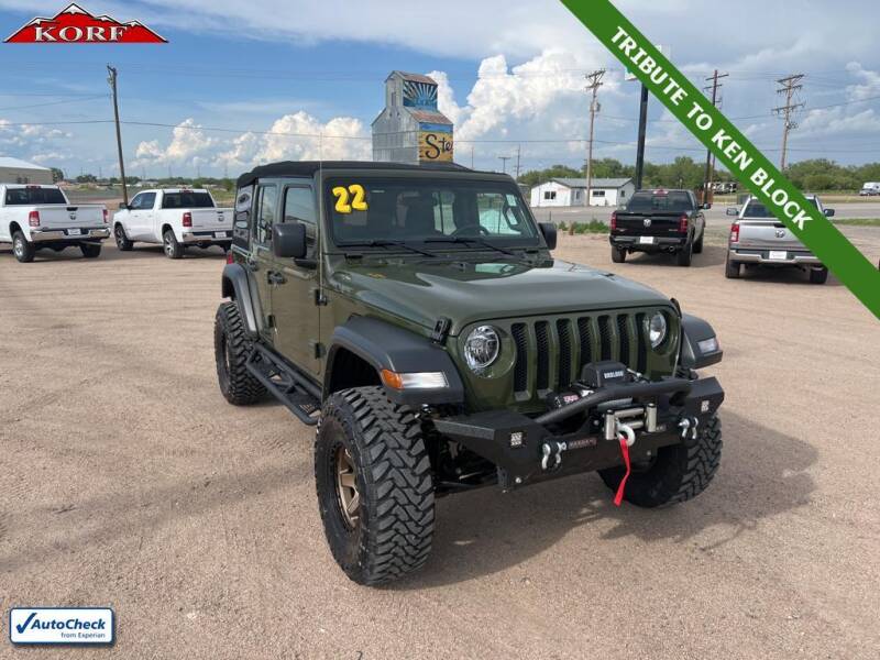 2022 Jeep Wrangler Unlimited for sale in Sterling, CO