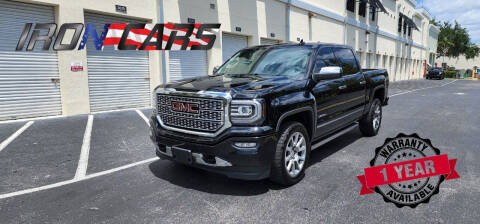 2017 GMC Sierra 1500 for sale at IRON CARS in Hollywood FL