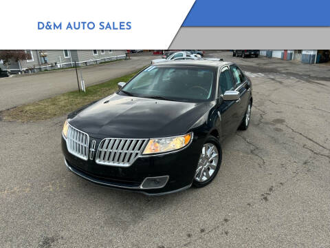 2011 Lincoln MKZ for sale at D&M AUTO SALES in West Seneca NY