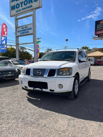 2007 Nissan Armada for sale at 4 U MOTORS in El Paso TX