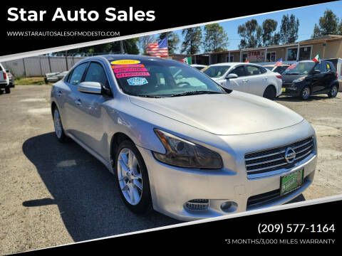 2009 Nissan Maxima for sale at Star Auto Sales in Modesto CA