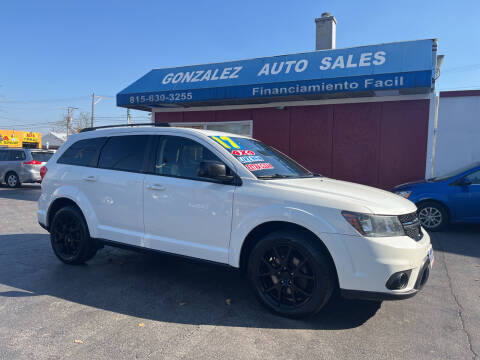 2017 Dodge Journey for sale at Gonzalez Auto Sales in Joliet IL