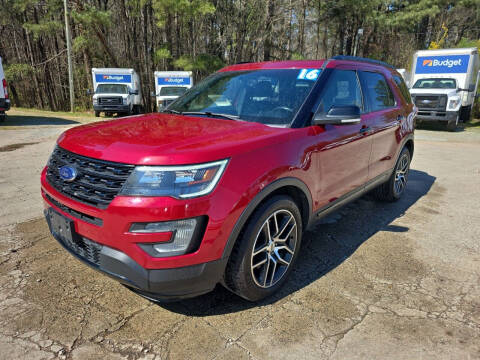 2016 Ford Explorer for sale at J & R Auto Group in Durham NC