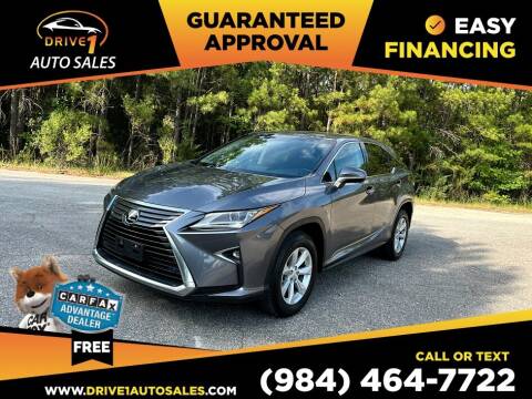 2016 Lexus RX 350 for sale at Drive 1 Auto Sales in Wake Forest NC