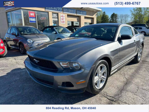 2012 Ford Mustang for sale at USA Auto Sales & Services, LLC in Mason OH