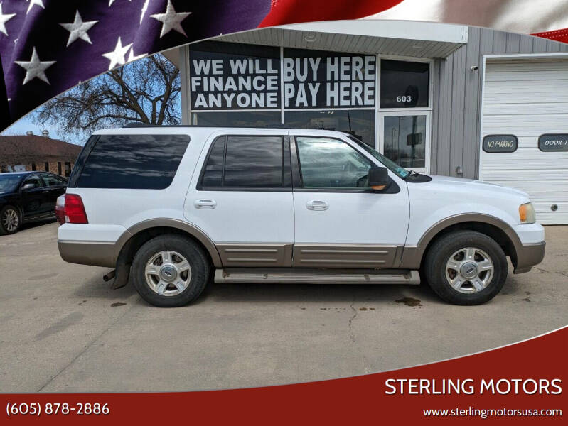 2004 Ford Expedition for sale at STERLING MOTORS in Watertown SD