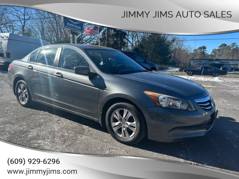 2012 Honda Accord for sale at Jimmy Jims Auto Sales in Tabernacle NJ