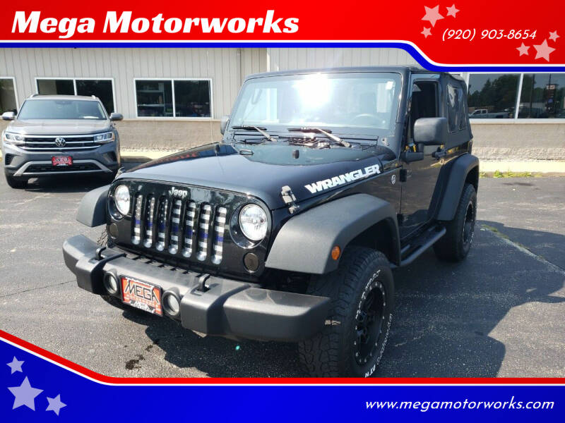 2013 Jeep Wrangler for sale at Mega Motorworks in Appleton WI