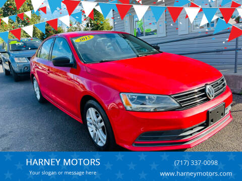 2015 Volkswagen Jetta for sale at HARNEY MOTORS in Gettysburg PA