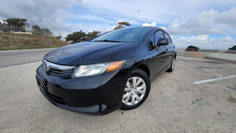 2012 Honda Civic for sale at L.A. Vice Motors in San Pedro CA