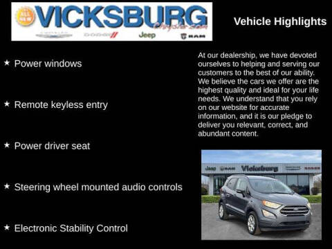 2019 Ford EcoSport SE