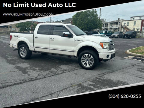 2010 Ford F-150 for sale at No Limit Used Auto LLC in Martinsburg WV