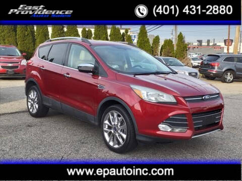 2016 Ford Escape for sale at East Providence Auto Sales in East Providence RI