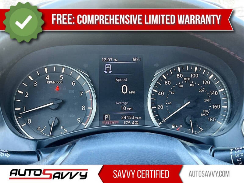 2022 Infiniti Q50 Red Sport 400