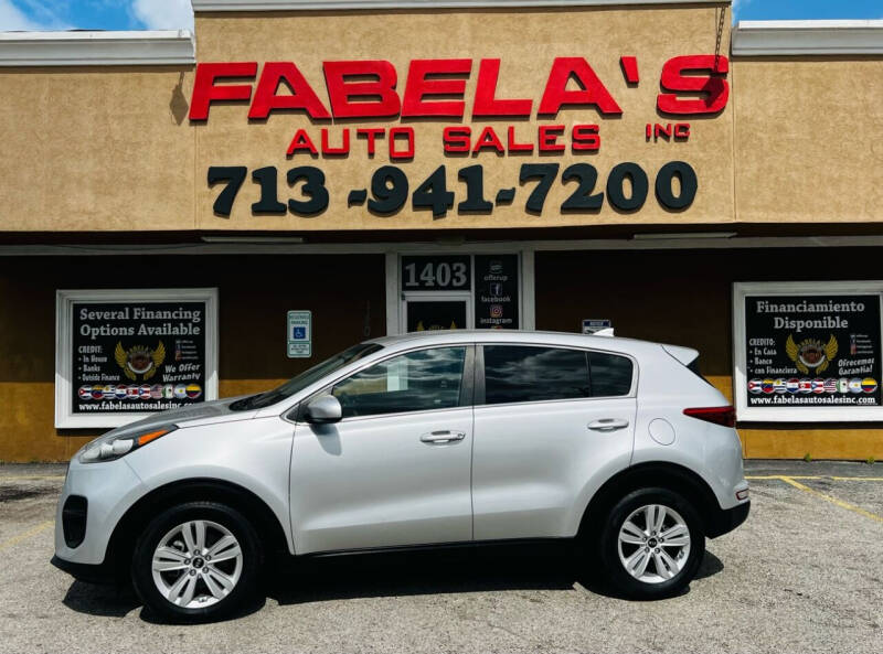 2019 Kia Sportage for sale at Fabela's Auto Sales Inc. in South Houston TX