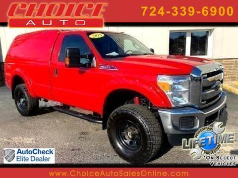 2016 Ford F-350 Super Duty for sale at CHOICE AUTO SALES in Murrysville PA