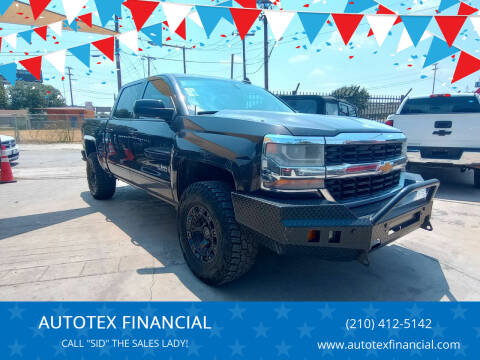 2016 Chevrolet Silverado 1500 for sale at AUTOTEX FINANCIAL in San Antonio TX