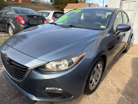 2014 Mazda MAZDA3 for sale at Motley's Auto World in Danville VA
