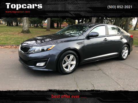 2015 Kia Optima for sale at Topcars in Wilsonville OR