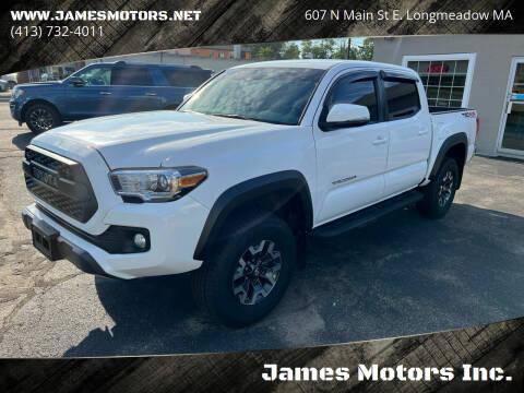 2018 Toyota Tacoma for sale at James Motors Inc. in East Longmeadow MA