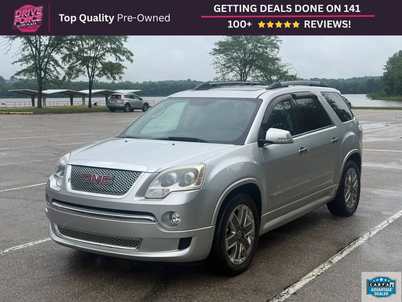 Silver 2012 GMC Acadia Denali AWD Denali 4dr SUV 1