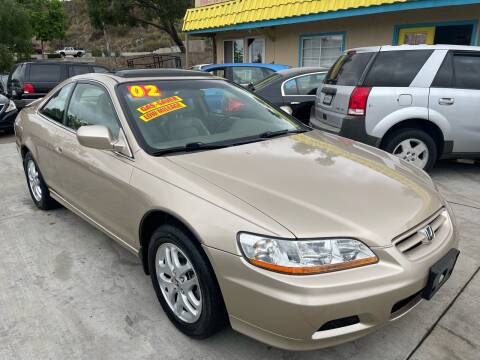2002 Honda Accord for sale at 1 NATION AUTO GROUP in Vista CA