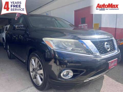 2013 Nissan Pathfinder for sale at Auto Max in Hollywood FL