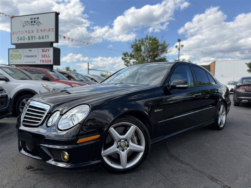 Black 2007 Mercedes-Benz E-Class E 63 AMG E 63 AMG 4dr Sedan 2