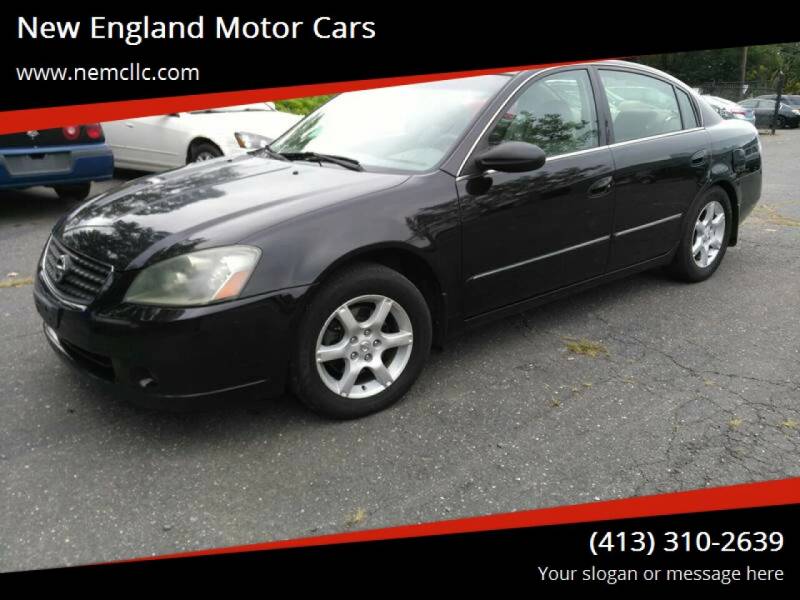 2005 Nissan Altima for sale at New England Motor Cars in Springfield MA