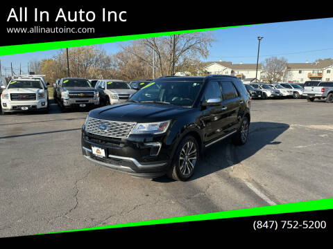 2018 Ford Explorer for sale at All In Auto Inc in Palatine IL
