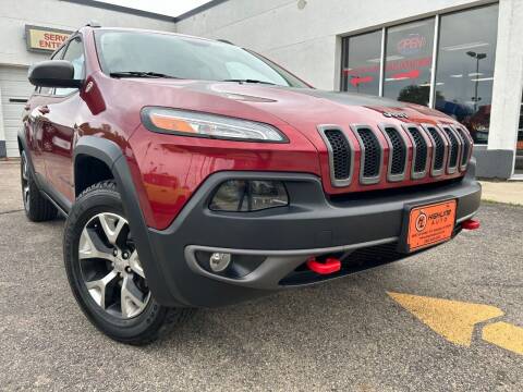 2015 Jeep Cherokee for sale at HIGHLINE AUTO LLC in Kenosha WI