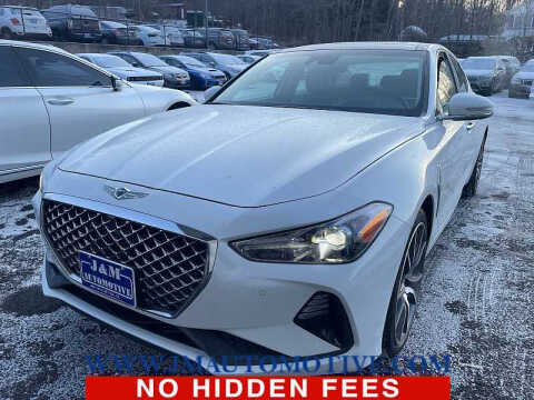 2021 Genesis G70 for sale at J & M Automotive in Naugatuck CT