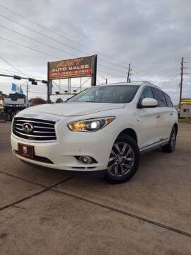 2015 Infiniti QX60 for sale at AMT AUTO SALES LLC in Houston TX