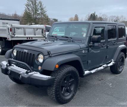 2016 Jeep Wrangler Unlimited for sale at Car Factory of Latrobe in Latrobe PA