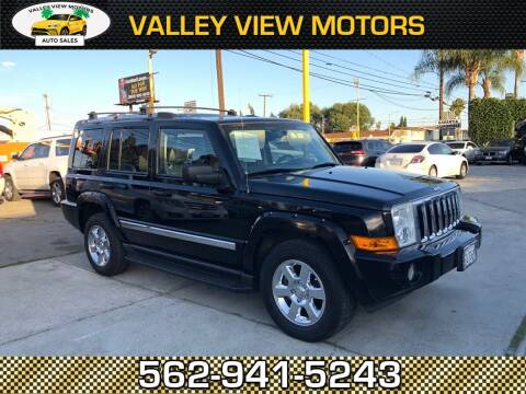 2006 Jeep Commander for sale at Valley View Motors in Whittier CA