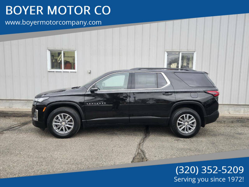 2022 Chevrolet Traverse for sale at BOYER MOTOR CO in Sauk Centre MN