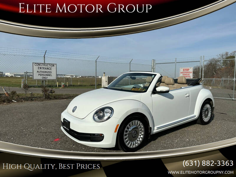 2014 Volkswagen Beetle Convertible for sale at Elite Motor Group in Lindenhurst NY