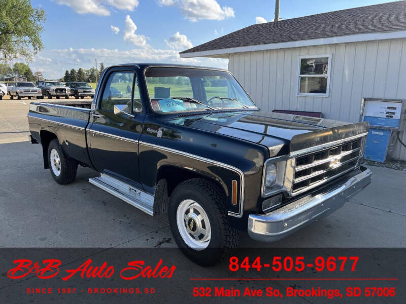 1976 Chevrolet C/K 30 Series for sale at B & B Auto Sales in Brookings SD