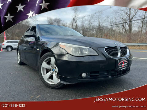 2006 BMW 5 Series for sale at JerseyMotorsInc.com in Lake Hopatcong NJ