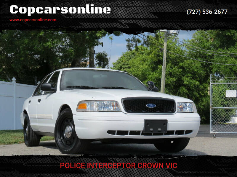 2011 Ford Crown Victoria for sale at Copcarsonline in Largo FL