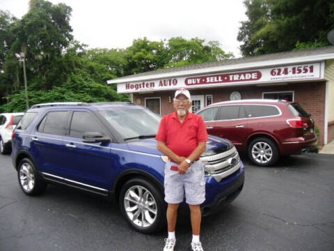 2013 Ford Explorer for sale at HOGSTEN AUTO WHOLESALE in Ocala FL