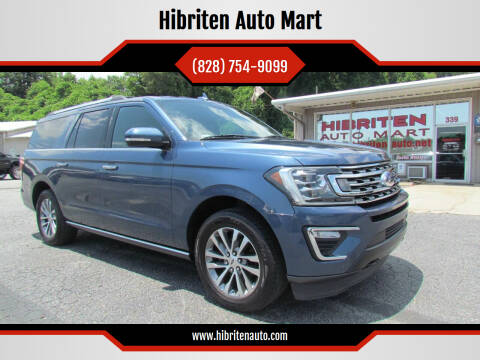 2018 Ford Expedition MAX for sale at Hibriten Auto Mart in Lenoir NC