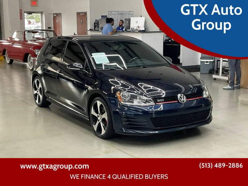 2016 Volkswagen Golf GTI for sale at GTX Auto Group in West Chester OH