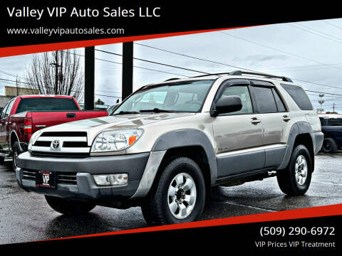 2003 Toyota 4Runner for sale at Valley VIP Auto Sales LLC in Spokane Valley WA