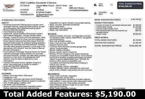 2023 Cadillac Escalade-V