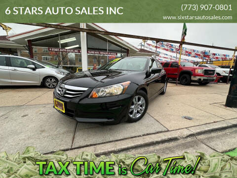 2012 Honda Accord for sale at 6 STARS AUTO SALES INC in Chicago IL