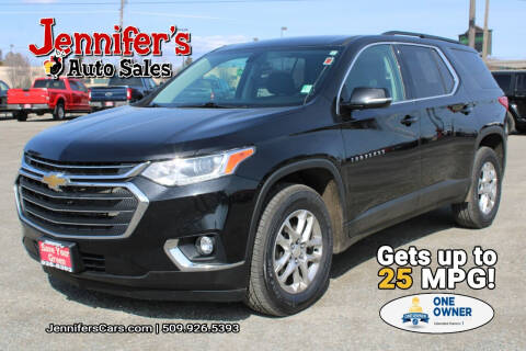 2020 Chevrolet Traverse for sale at Jennifer's Auto Sales in Spokane Valley WA